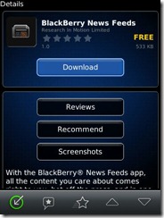 BlackBerryNewsFeeds